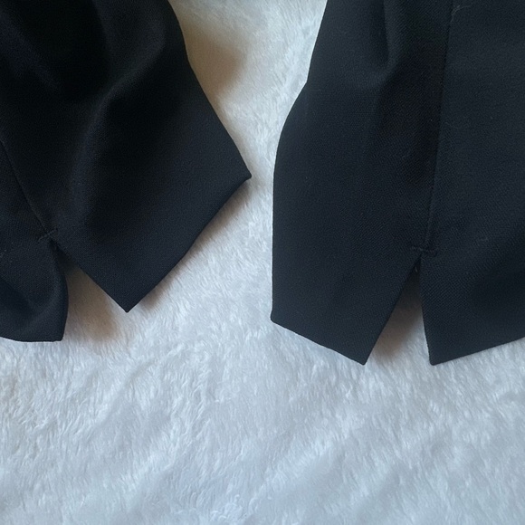 Banana Republic Black Straight-Leg Pants - Picture 4 of 16